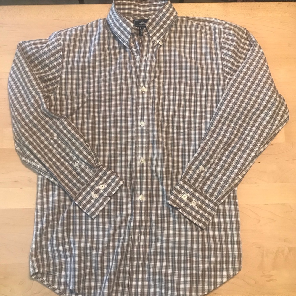 3/$20 🍀 Dockers Mens Button Down Shirt